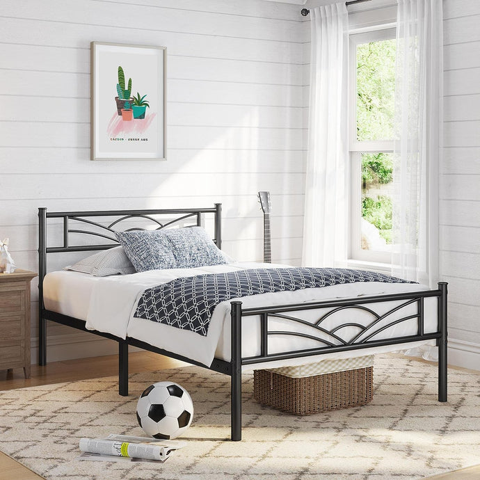 3ft Single Metal Sturdy Bed Frame - Sure Sleep Beds